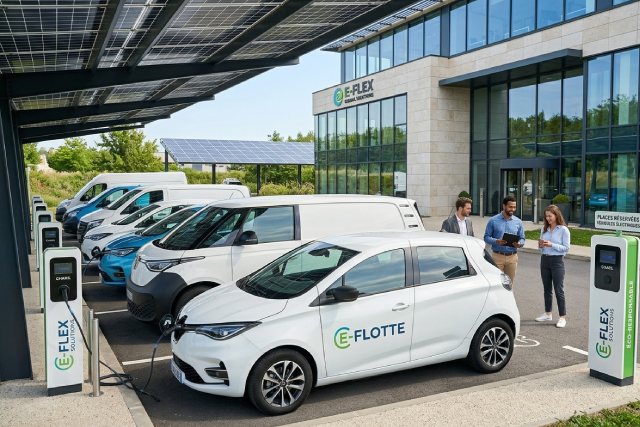 Véhicules d’entreprise électriques : coûts, gestion de flotte et ROI