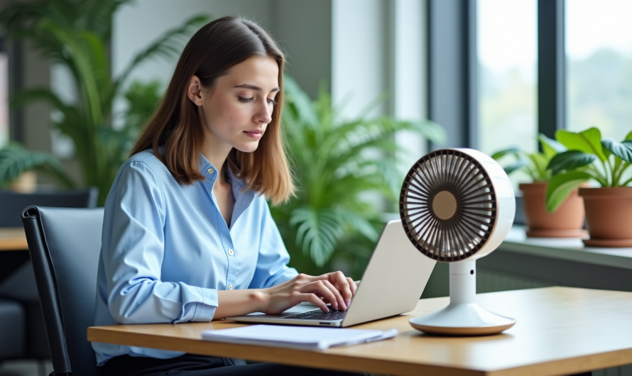 FluxoFan : le compagnon idéal pour travailler, voyager ou sortir sans souffrir de la chaleur