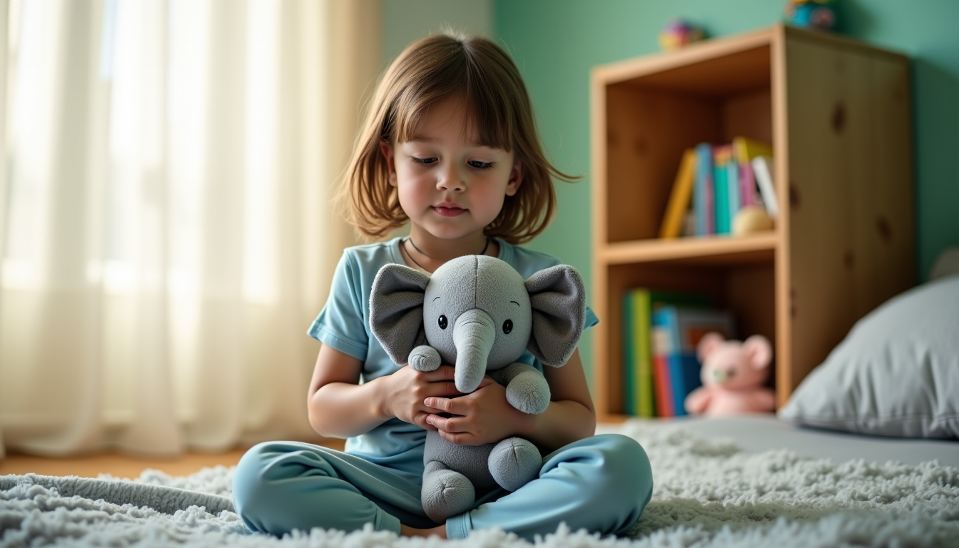 Peluche lestée : quelle option pour un enfant