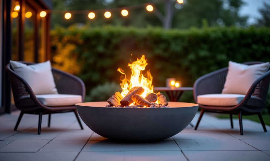 Quel brasero extérieur choisir pour aménager un espace convivial ?