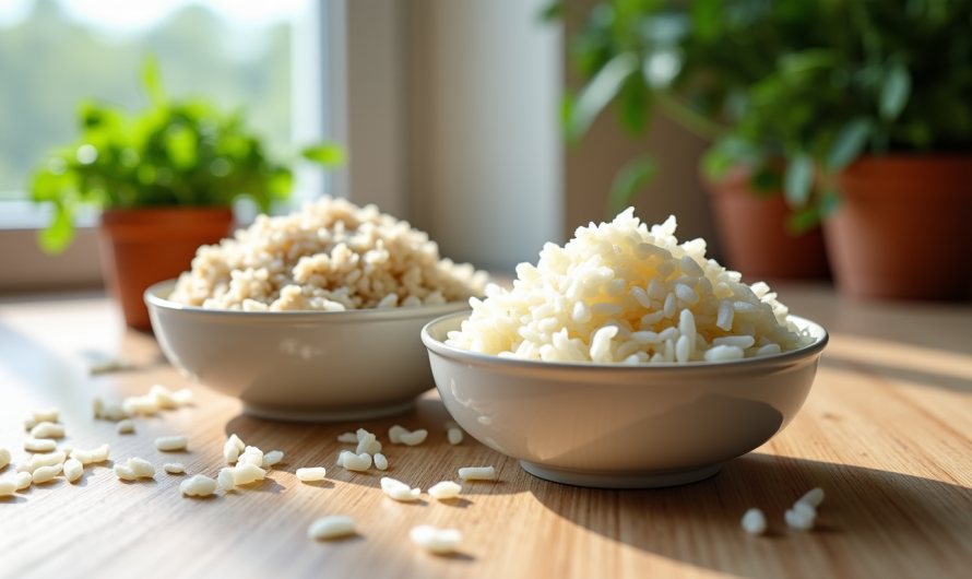 Riz complet ou riz blanc : lequel est le plus intéressant ?