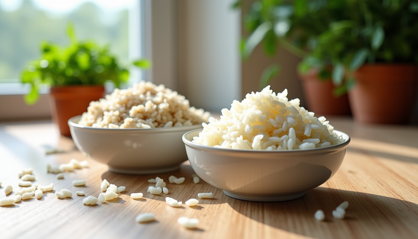 Riz complet ou riz blanc : lequel est le plus intéressant